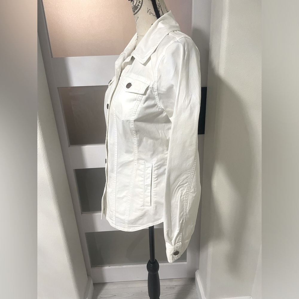 Pendleton White Women's Jacket Euc - image 3